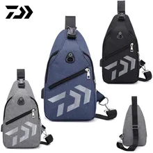 DAIWA новая спортивная сумка на одно плечо, сумка для рыбалки, сумка для хранения, мужская сумка через плечо, сумка для путешествий на открытом воздухе