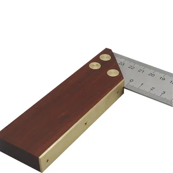 

L-type 90 Degree Woodworking Angle Ruler Square Marking Gauge Protractor For Carpenter Measuring Tools Double-sided Scale