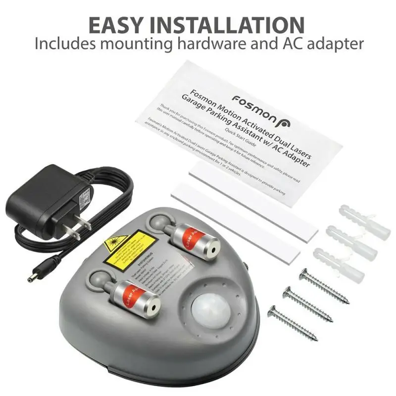 Double Laser Parking Aid Novice Driver Can Be Battery-powered Anti-power Off Motion Sensor Assistance |