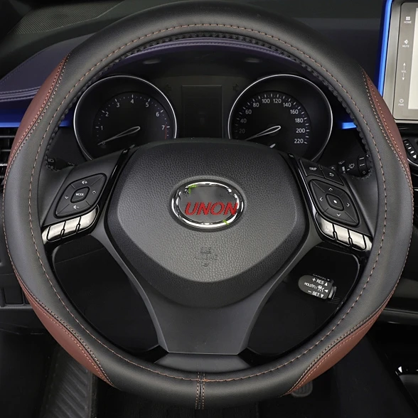 Unon для Toyota CH-R CHR- автомобильный Стайлинг рулевые колеса чехол из искусственной кожи чехол на руль