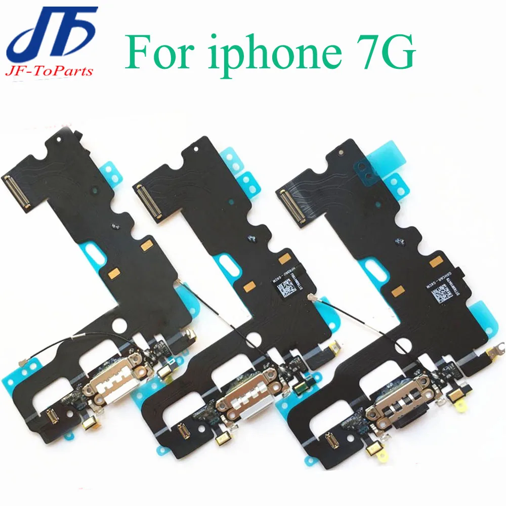 10 шт. Зарядное устройство USB док-станция разъем для iPhone X 7 8 Plus 7P 8 P 7G 8G зарядный порт для наушников аудио разъем гибкий кабель Relacement часть