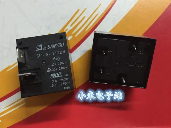 

Free shipping new and origianl relay SLI-S-112DM 30A 250VAC T93 50pcs/lot