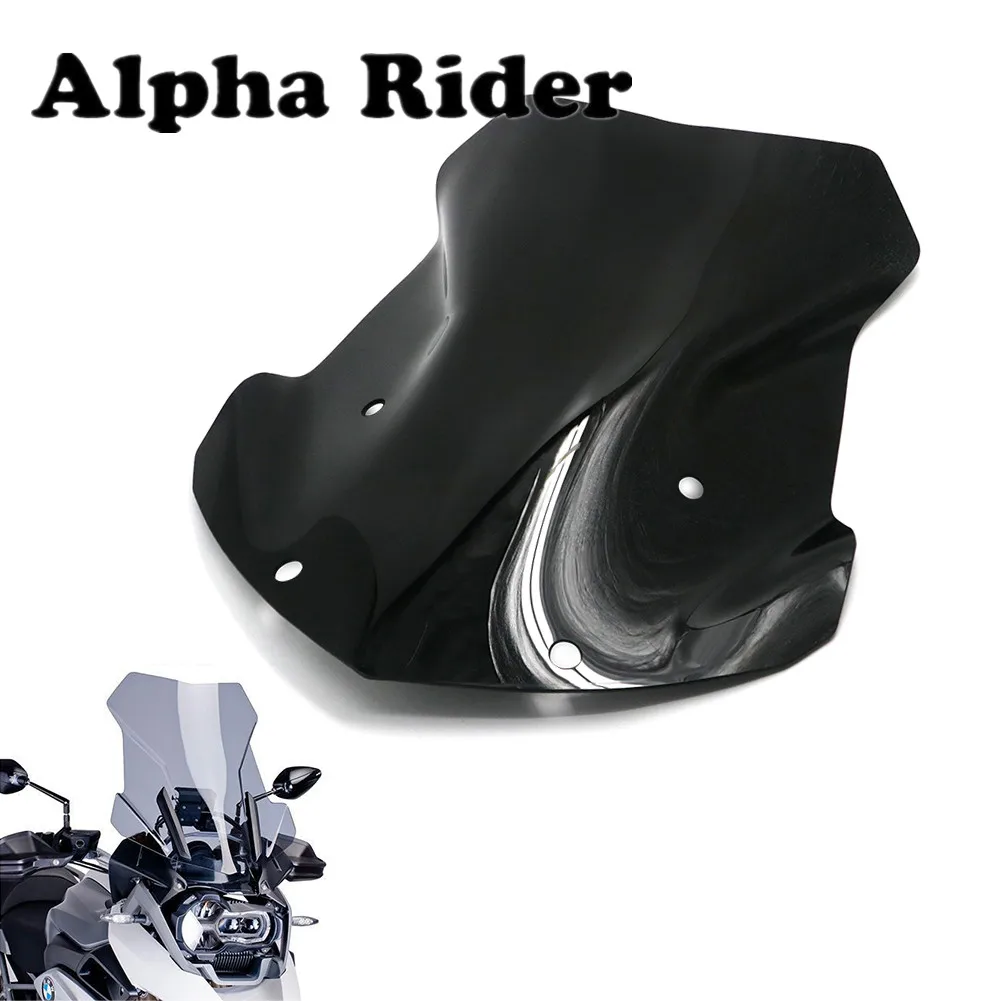 

Motorcycle Windshield Double Bubble Windscreen Wind Shield Deflectors For BMW R1250GS Adventure ADV Year 2019 Clear Black Brown