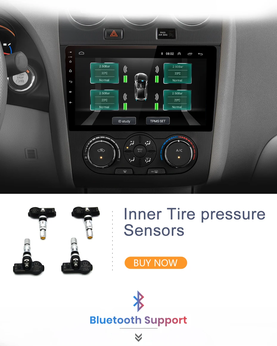 Junsun V1 2G+ 32G Android 9,0 для Nissan Teana Altima 2008-2012 Авто радио мультимедиа видео плеер gps RDS 2 din dvd
