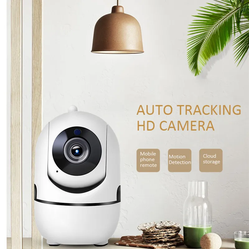 720P HD IP камера с автоматическим отслеживанием Wi Fi|Камеры видеонаблюдения| |