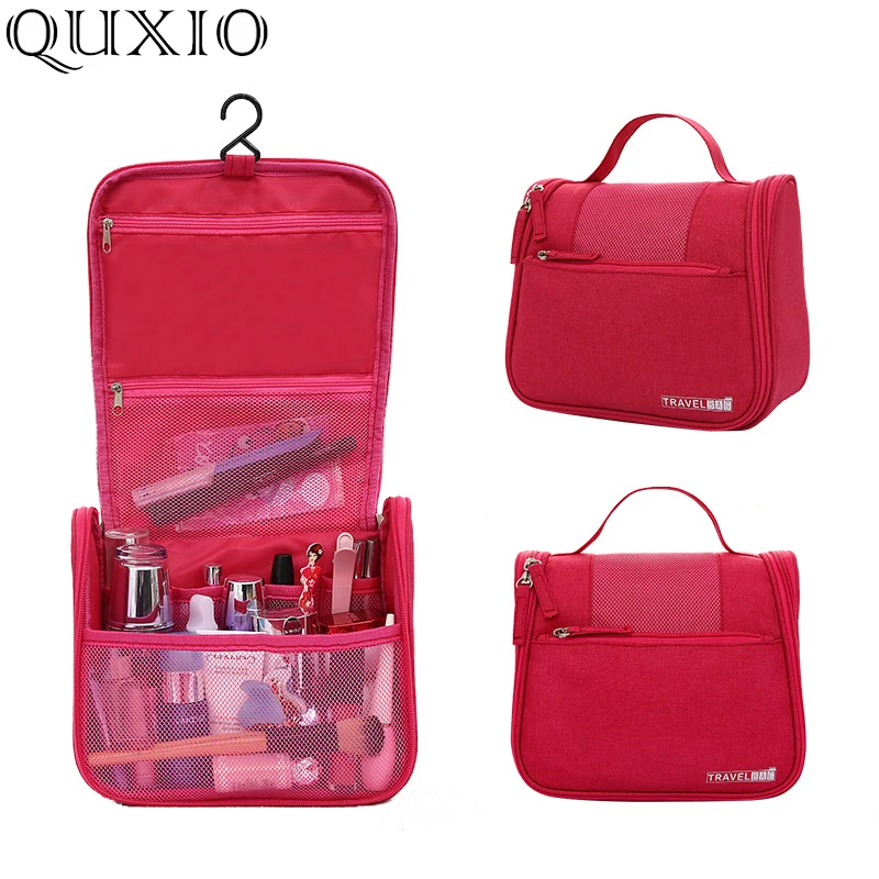 

Men Travel Hanging Wash Cosmetic Bag Women's Folding Toiletry Makeup Organizer Waterproof Handbag Suitcase Luggage Accessories