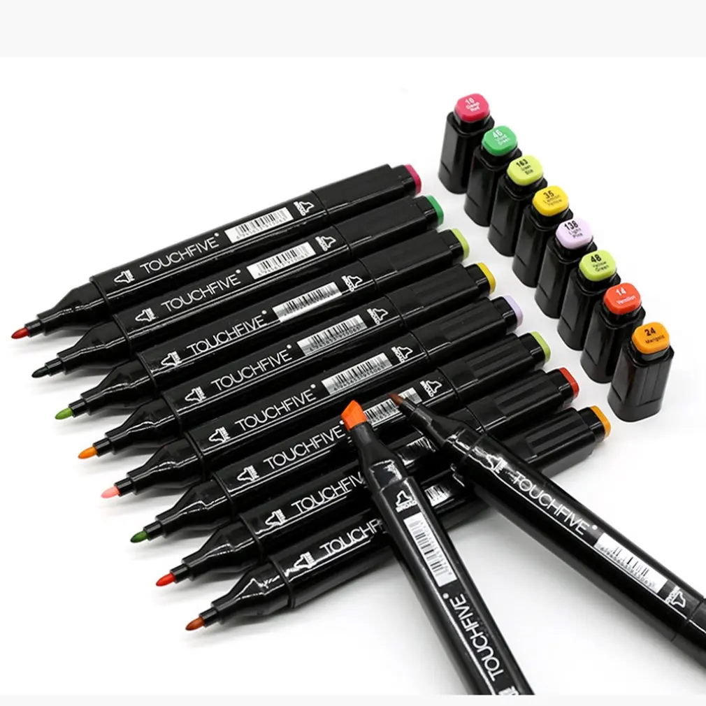 Набор маркеров черная панель масляная Студенческая ручка для рисования PP