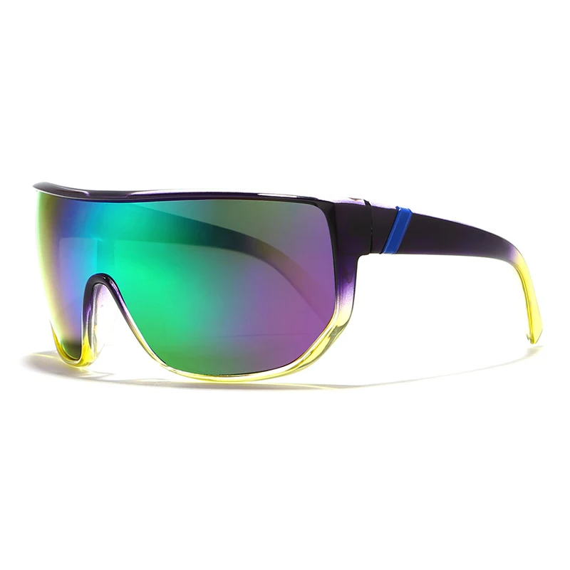 UV400 Gradient Men Women Cycling Sunglasses 8 Colors Sports Sunglasses Running Eyewear Driving Glasses Oculos De Ciclismo - Цвет: QB-7