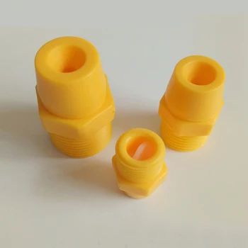 

Solid cone plastic spray nozzle 1/8.1/4 3/8 1/2 3/4 inch nozzle Standard intergrated,joint thread,car auto Metal cleaning