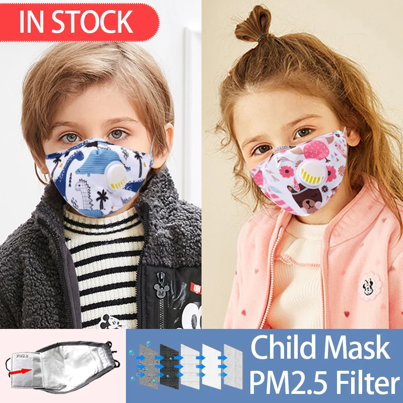 

Anti-Dust Face Mouth Mask Reusable Breathable Cotton Protective Children Kid Cartoon Cute PM2.5 Anti-Dust Mouth Face Mask