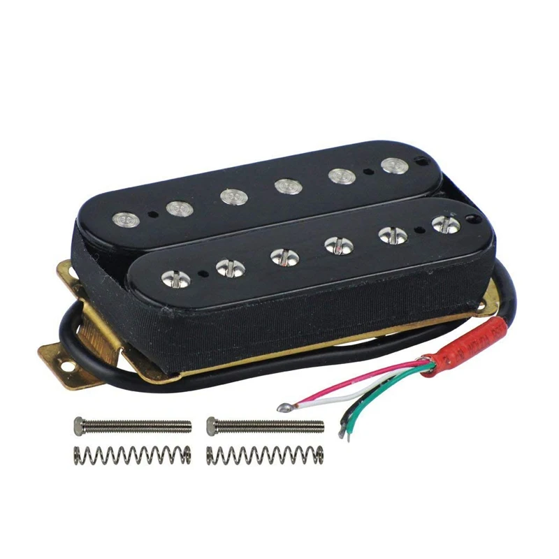 

Electric Guitar Humbucker Pickups Bridge Alnico V Pickup Black