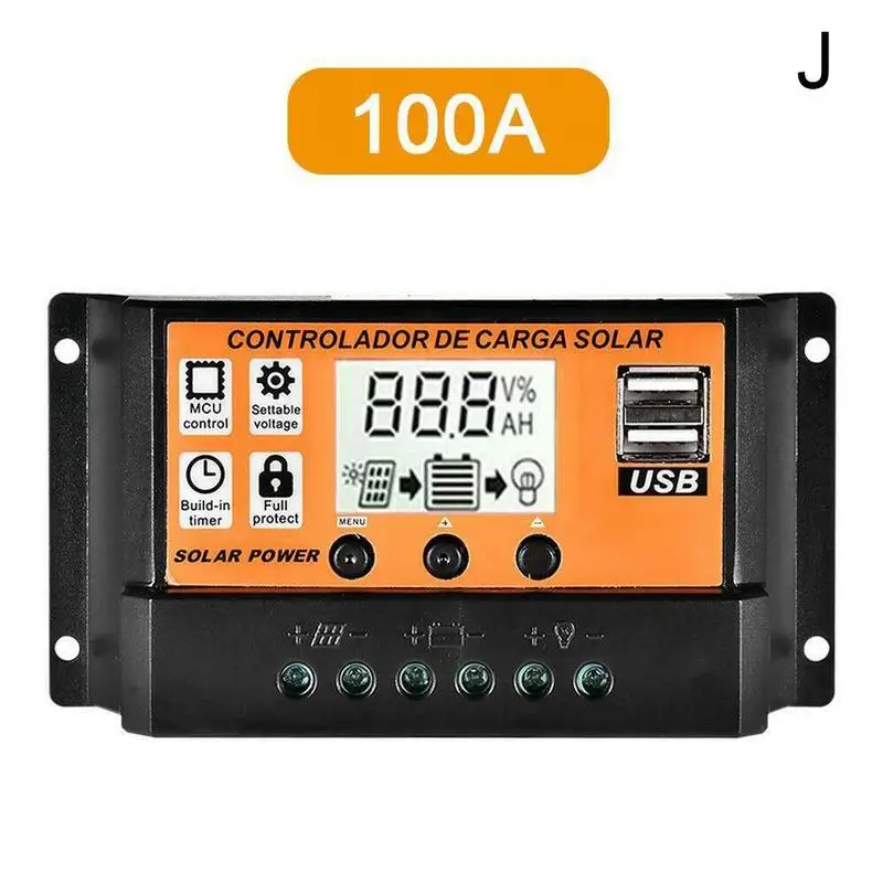Caixa de Junção de Painéis Ip67 para Casa Controlador Solar Solares Gestão 10a 90a 100a 70a 80a 30a 60a Carga 20a 50a M8g8 40a 21 Solares IP67 Para Casa Gestão 40A 10A