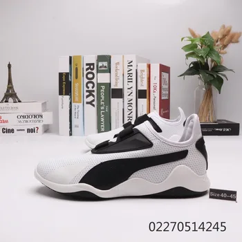

2020 summer New arrival Pumax Mostyo Velcro non-slip men's breathable sports shoes light running shoes white EUR size 40-45
