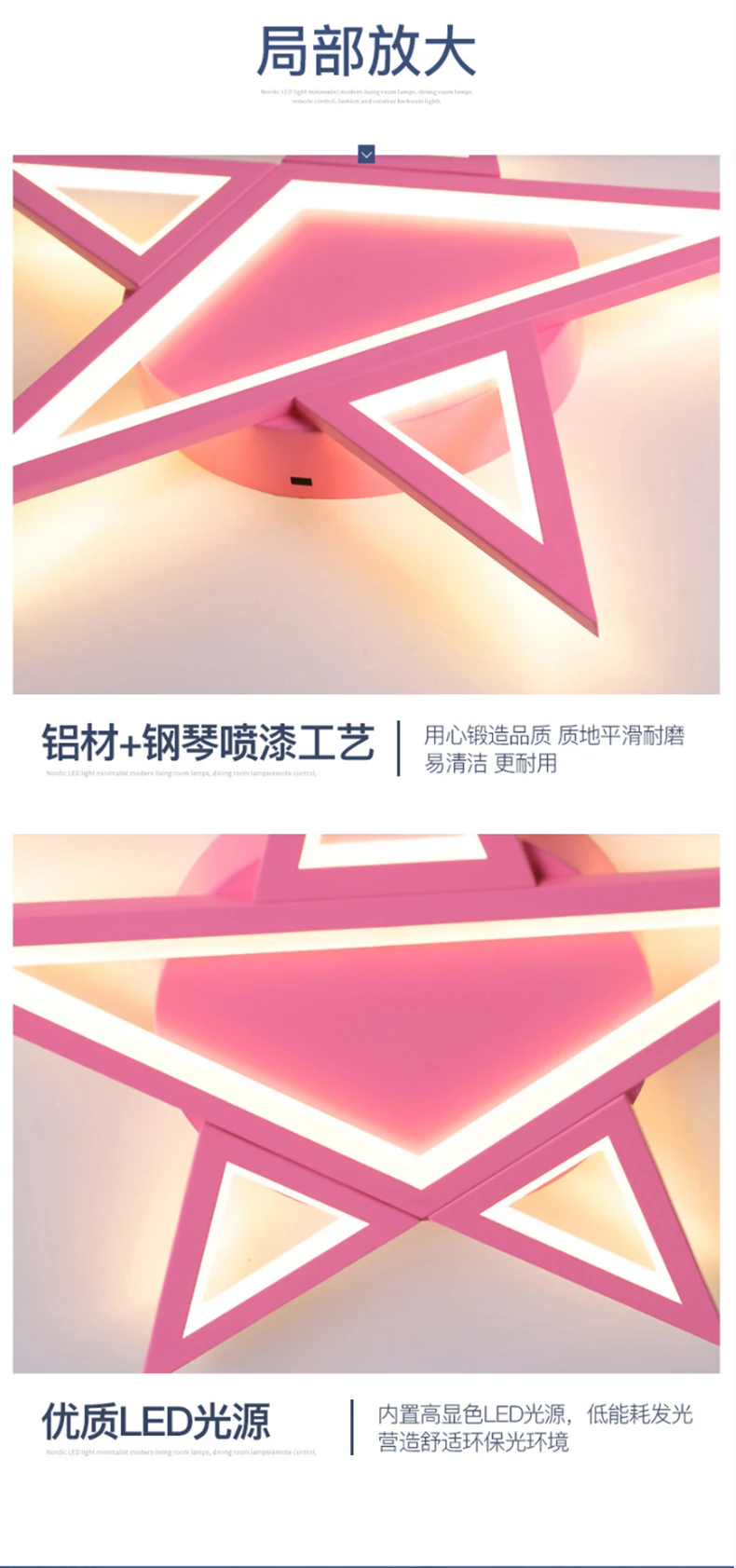 Modern LED Ceiling Lights for Bedroom Living room Lustre Avize Dimming Ceiling lamp lights for Children boys and girls