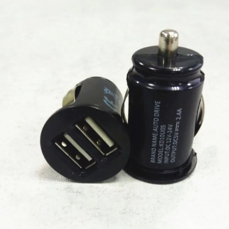 Автомобильное зарядное устройство с двумя USB портами 2 1 А 5 В|Зажигалка| |