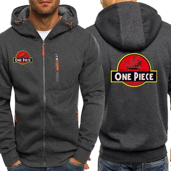 

One Piece Men Hoodie Zipper Hot Sale Sweatshirt Spring Autumn Jacket Fashion Casual Coat Anime Hoodies Male Harajuku Streetwear