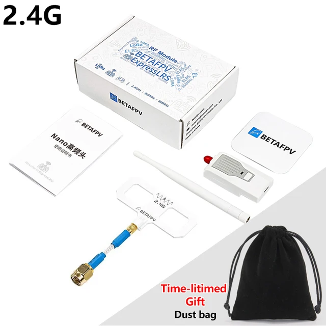 BETAFPV ELRS Nano TX Module ELRS 2.4G 915MHz InStock with Micro-Nano Module Adapter for TBS Tango 2 Jumper T-LITE Transmitter