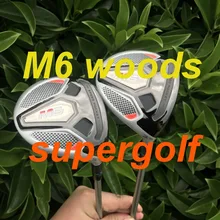 Гольф Фарватер Вудс M6 Вудс 3#5# с FUBUKI графитовый Вал Жесткий Вал головной убор 2 шт гольф-клубов