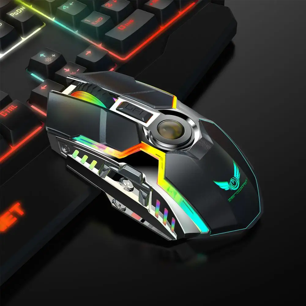 2 4 ГГц Беспроводная мышь перезаряжаемая для компьютера беспроводная