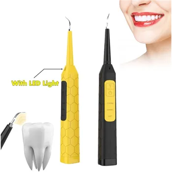 

Rechargeable Electric Teeth Cleaner Artifact Ultrasonic Teeth Cleaner Dental Stone Remover Teeth Home Beauty Apparatus