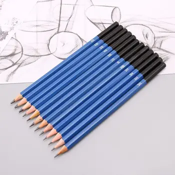 

24pcs Professional Sketching Drawing Art Tool Kit Graphite Charcoal Pencils Eraser Craft Painting Set K9FC