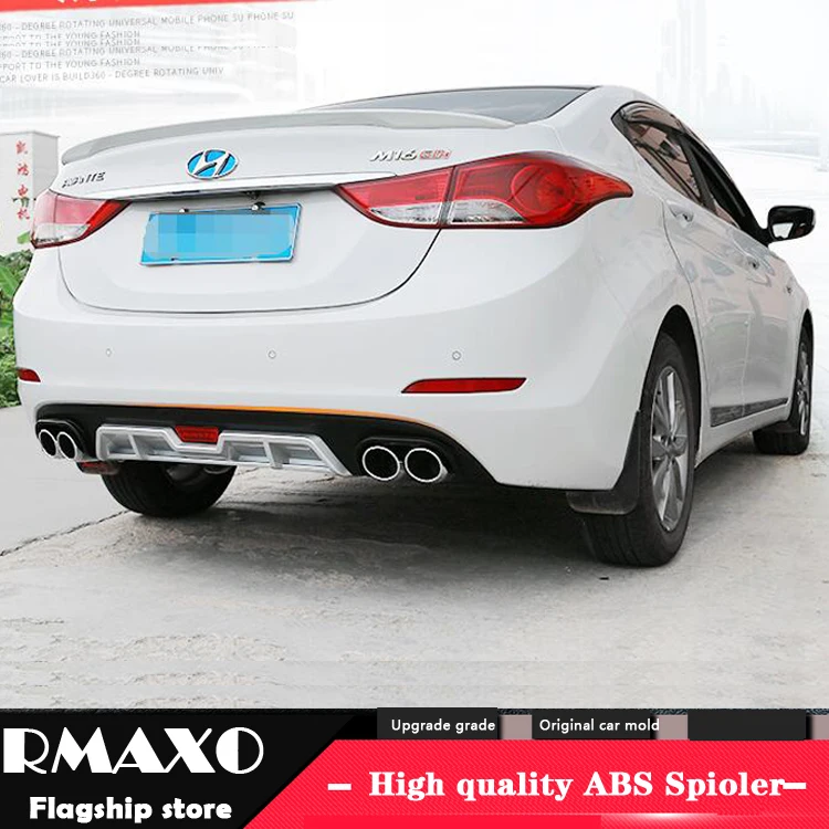 Защитные бамперы для заднего бампера Hyundai Elantra ABS комплект корпуса ELANTRA 2012