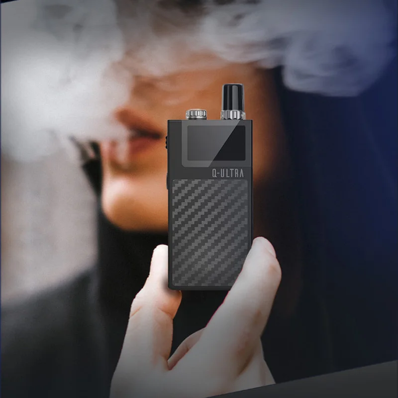 Оригинальная электронная сигарета qu ultra Lost Vape Kit картридж 4 мл аккумулятор 1600 мАч
