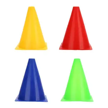

5pcs Marker Cones Roller Skating Soccer Football Agility Training Equipment Marking Cups For Footsteps Agility Pace Training