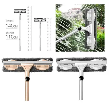 

Long Handle Cleaning Brush Window Cleaner Glass Squeegee Telescopic Rod Squeegee Extendable Window Cleaning Tools
