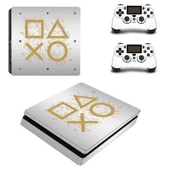 

500 Million Limited Edition PS4 Slim Skin Sticker Full Cover Decal For PlayStation 4 Console & Controller PS4 Skin Sticker Vinyl