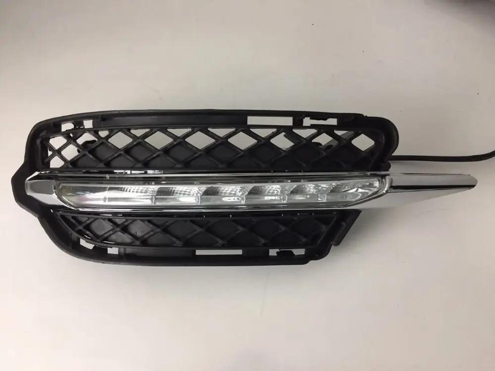 Qirun светодиодный фонарь дневного света DRL для Mercedes-Benz W221 S300 S350 S500 S600 2009-2012