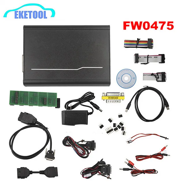 FG Tech V54 0475 0386 Master ECOBD2 Full Adapters OBD2 K CAN USB2 FGTECH Galletto 4 FG TECH BDM TriCore  OBD Function