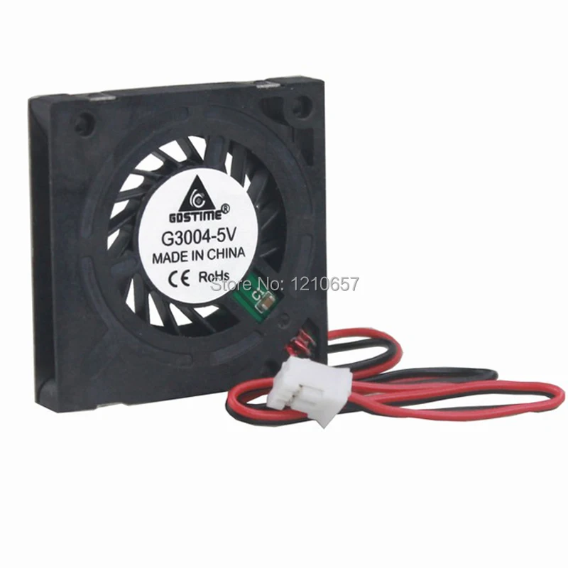 Ventilador de Refrigeração para Impressora Novo Magro Micro Ventilador 30mm 5v 2pin Hidráulica 30x30x4 Milímetros 3 Centímetros dc 3d Umidificador Mini Projetor Modelo rc 3004 - Imagem 6