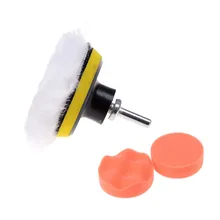 5 шт. " Полировочный коврик авто полировочное колесо комплект буфер+ дрель адаптер Набор CSL88