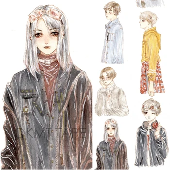 

vintage handsome Boy Washi Tape