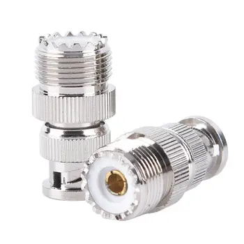 

BNC Male Plug To SO239 UHF PL-259 Jack RF Female Coaxial Adapter Cable Connect
