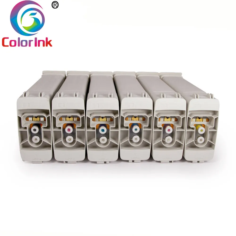 ColoInk For HP 789 Replacement Ink Cartridge CH615A With Latex Ink For HP Designjet L25500 Printer 6 Colors high quality