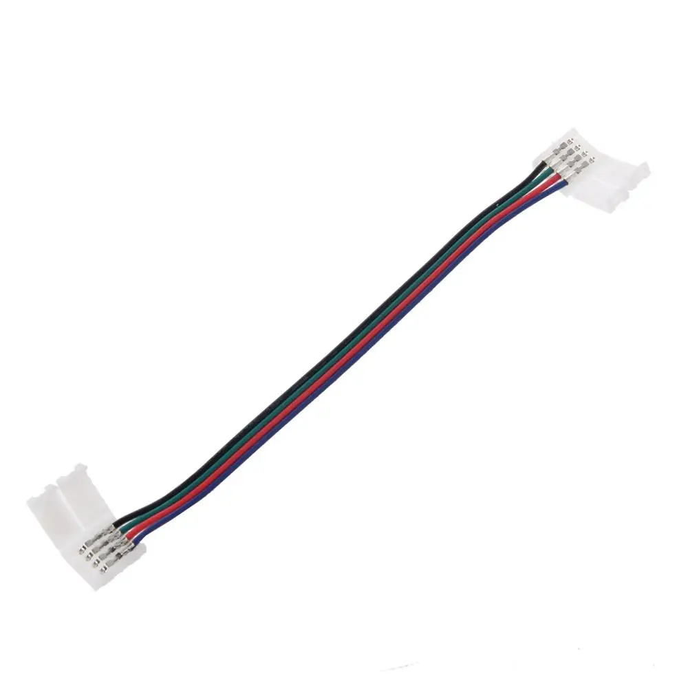 4 штифта 10 мм 17 см RGB LED ленточный светильник разъем адаптера провод для 5050