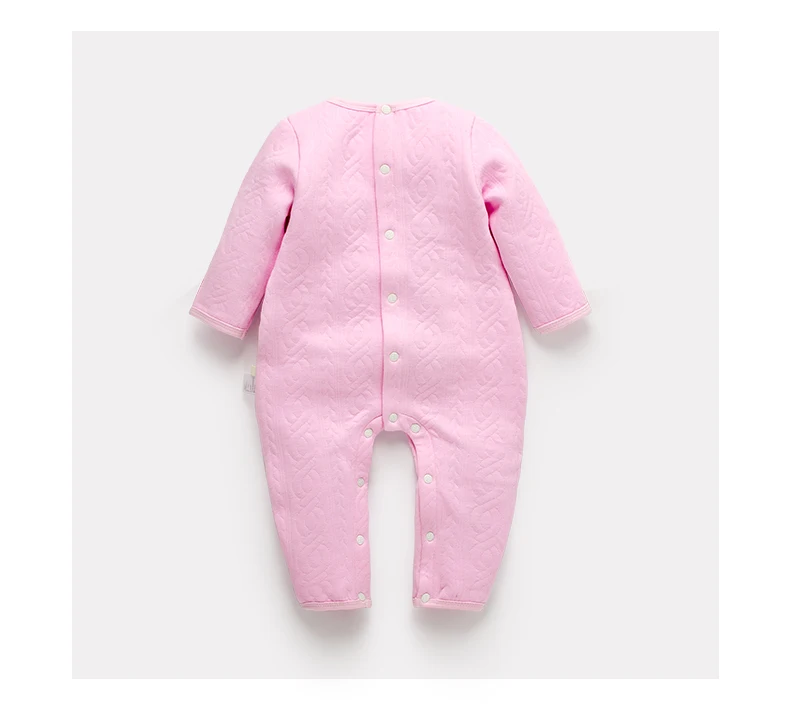 Dinstry/весенне-осенние однотонные детские комбинезоны с длинными рукавами; Одежда для новорожденных; Детский комбинезон унисекс