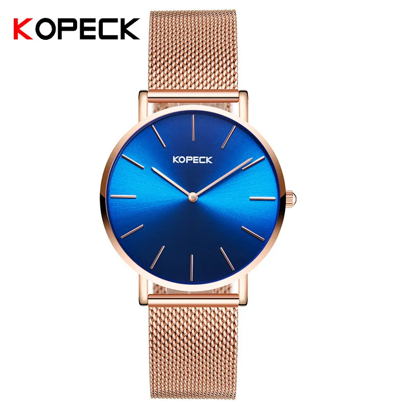 

Kopecks Couple Watch Men Fashion Waterproof Steel Watch Women's Versatile Quartz Watch