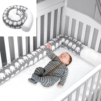 

Bubble Fleece Elephant Cotton Universal Children's Crash-proof Crib Sleep Bumper Home Textile Accessories Домашний Текстиль #20