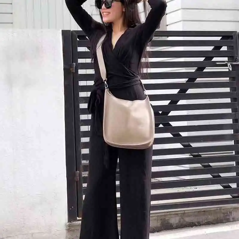 Классическая сумка на плечо ручной работы с нитью honeywax, сумки через плечо, роскошные женские сумки, дизайнерские сумки известных брендов, коровье качество