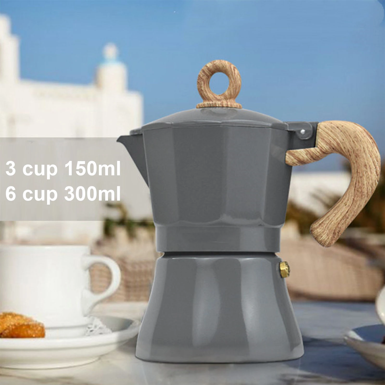 Koffiezetapparaat Koffie Praktische Mokka Filter Pot Moka Pot Set Koffie Apparaat|Koffiepotten| AliExpress