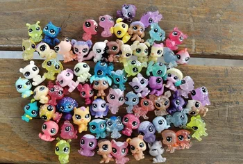 15PCS Littlest Pet Baby Shop LPS Tiniest Mini Figure Original Super Tiny Animal Sheep Bird Bunny Kids Toy Collectibles 1