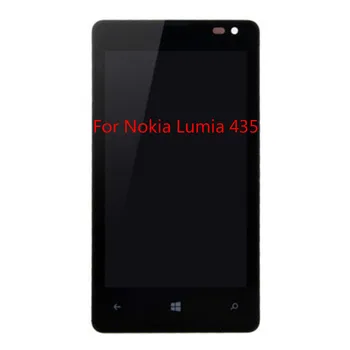 

High-quality 100% New LCD For Nokia Lumia 435 LCD Screen with Touch Screen Display Digitizer Assembly With Frame