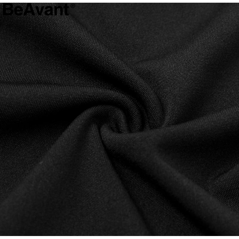BeAvant сексуальное Полосатое кружевное женское платье с пышными рукавами, поясная оболочка, вечернее платье в черный горошек, осенне-зимнее офисное женское платье