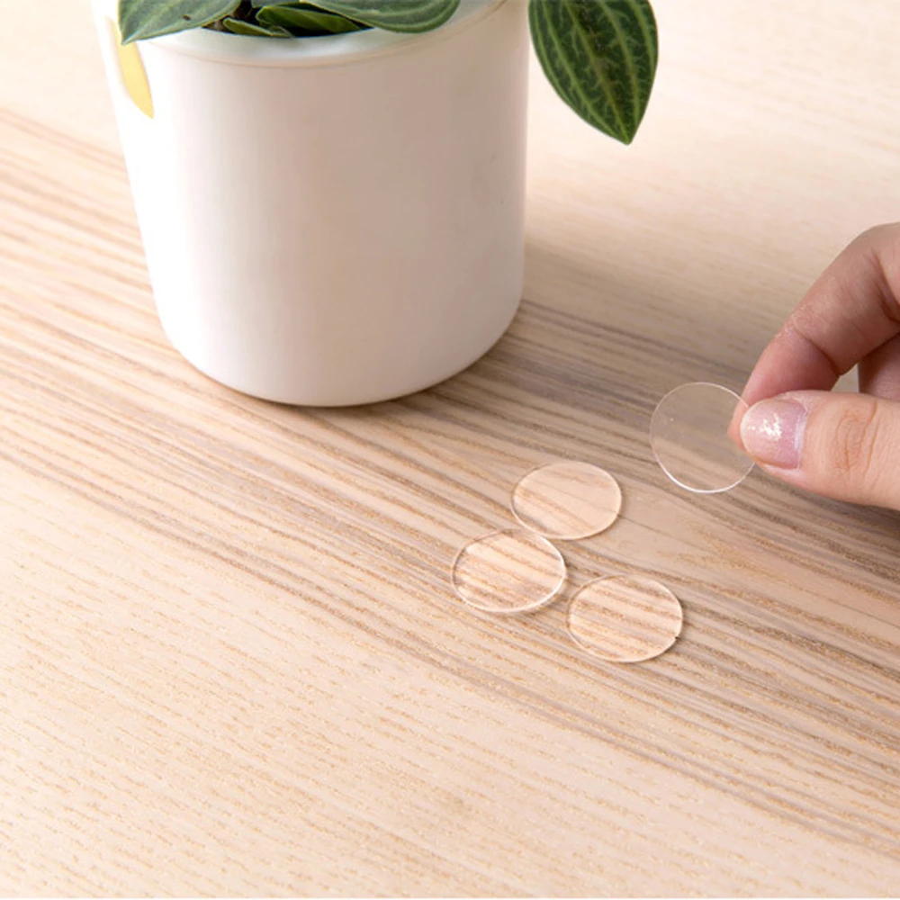 

70pcs Acrylic Round Double Sided Magic Adhesive Tape Waterproof Double-Sided Film Sticker No Trace Strong Tape Dot Hook