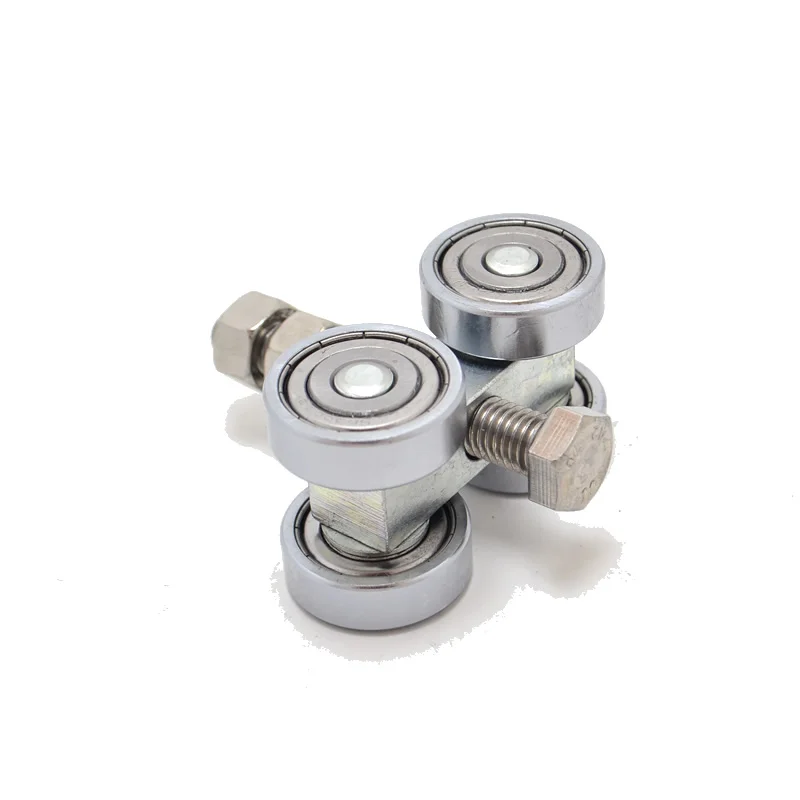 Heavy-duty sliding door hanging wheel Industrial warehouse sliding doors Orbital track Bearing 450KG Hanging pulley sliding door hanging wheel