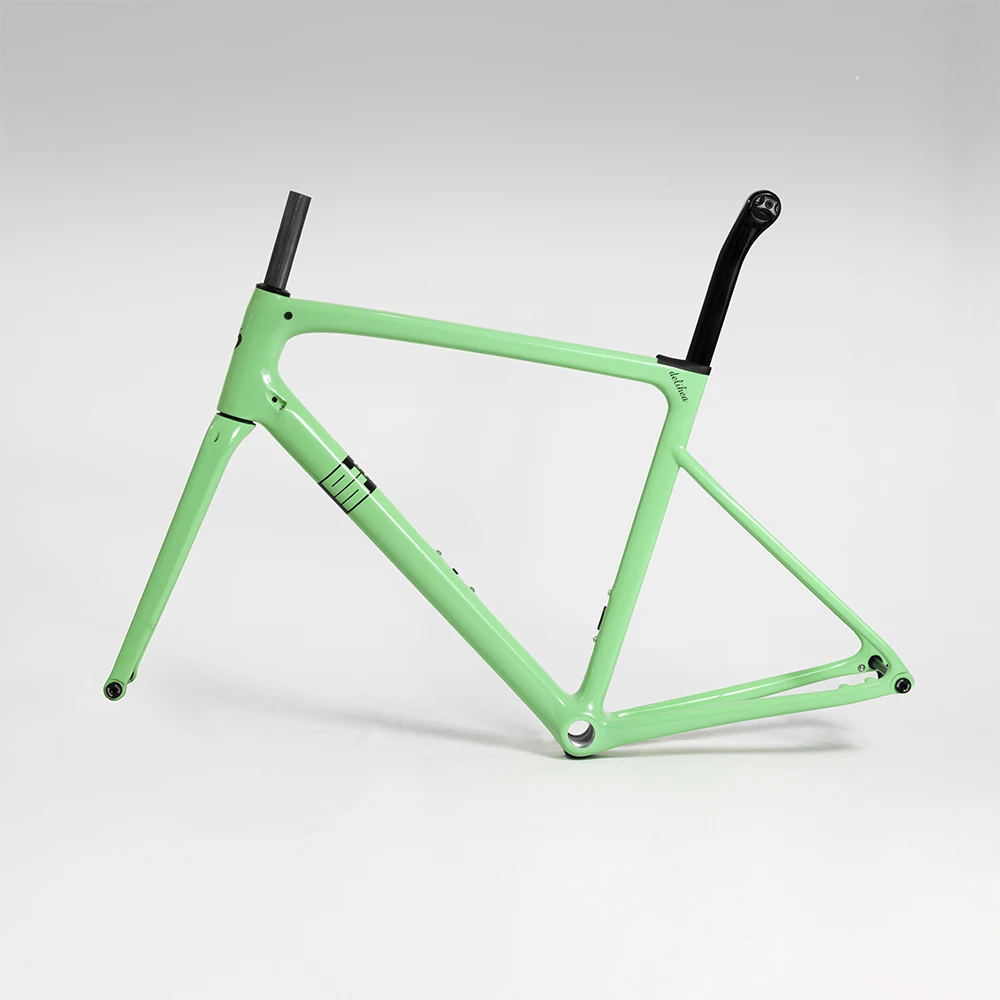 Delihea Climb Endurance Carbon Road Bike Frame Pure Green Customized Color Available Bicycle Frame Aliexpress