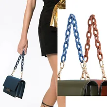 Роскошные Наплечные ремни из акрилового сплава, дизайн диких акриловых сумок, высокое качество, сумки, ремни, сумки, аксессуары, кошельки, ручки